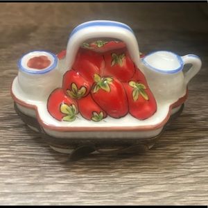 Limoges Rochard Hand Painted Trinket Box